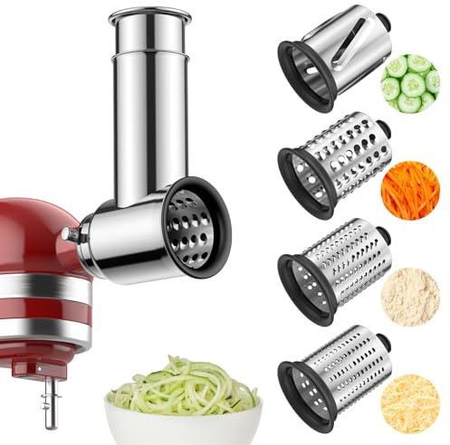 HOZODO Slicer Shredder Attachment for KitchenAid Stand Mixer
