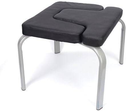 Wiyuer Kopfstandhocker Yoga PU Yoga Assist Inversionshocker Abnehmbar Körper Bauen 100KG Tragfähigkeit Schwarz Schwerkrafttrainer