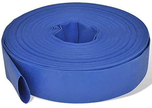 JUDYY Tubo Piatto d'Acqua 50 m 2/5,08 cm,Articoli di ferramenta,Prodotti Idraulici,Tubi e flessibili-141256
