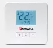 Termostato Ambiente No Programmabile, Termostato a batteria per caldaia a gas- Modalità Comfort, Economica e Antigelo - Facile Installazione e Blocco Bambin-Alimentazione a Batteria (2x AA)