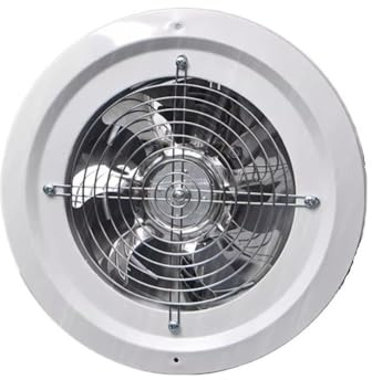 QINGGANG-0224 A Parete Potente Ventilatore di Ventilazione da 30 * 30 cm, con Condotto di Scarico Incorporato e aspirazione Elevata for Cucina e Bagno Ventilazione del sottotetto