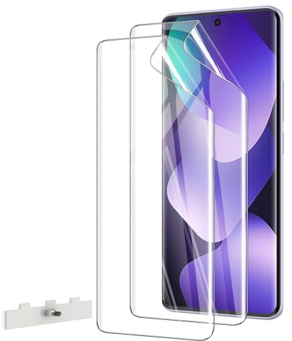 AOKUMA Protection écran pour Xiaomi Redmi Note 15 5G,[2 pièces] Film de Protection en TPU Flexible Compatible avec Xiaomi Redmi Note 15,HD Transparent,Résistant aux Rayures, Facile à Installer