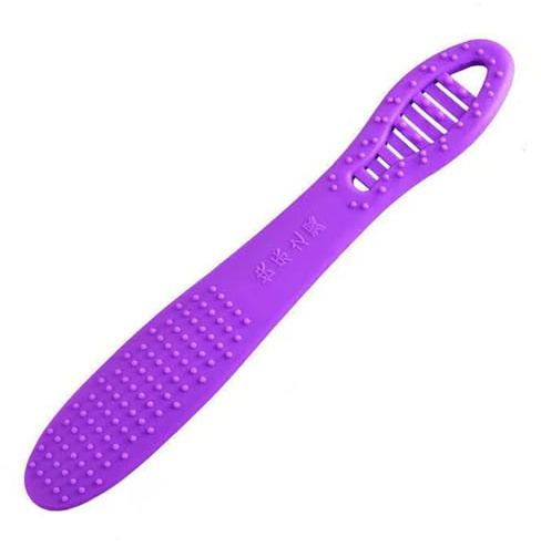 Frusta BDSM flogger 35 cm in gomma e pelle – accessorio erotico flessibile con paddle in silicone, ideale per spanking, giochi di ruolo e coppie che amano il fetish