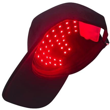 Cappello Per La Crescita Dei Capelli - Cappello Infrarossi Anti Caduta - Attrezzatura a Luce LED per la Crescita e il Benessere del Cuoio Capelluto | per Uomo e Donna