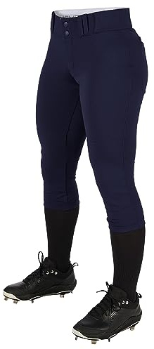 CHAMPRO Traditionelle Softball-Hose für Jugendliche, Mädchen, niedriger Bund, Polyester