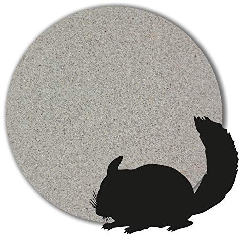 Anbobo 1 kg - 25 kg Chinchilla Sand Badesand hocherhitzt keimfrei samtweich hellgrau (10 kg)