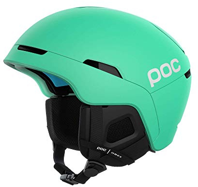 POC Obex Spin Ski-und Snowboardhelm mit robuster ABC Deckschale und POC Spin, grün (Fluorite Green), xs-s (51-54cm)