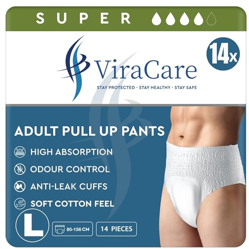 14 x Super Incontinence Pants Women and Men, Adult Nappies