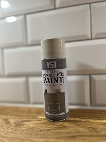 151 Chalky Furniture Paint, Fast Drying, Non-cracking - Winter Grey