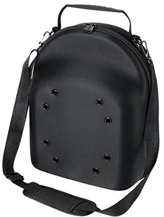 F Fityle Custodia per cappelli, organizer per cappelli rigidi, custodia per zaino, borsa per cappelli da baseball, con manico, custodia da viaggio per, Nero