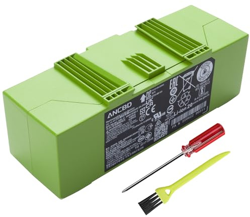ABL-F Cleaner Battery for iRobot Roomba i3 i3+ 3150 3550 3558 i4 i4+ 4150 4550 4552 i7 i7+ 7150 7550 i7558 i8 i8+ i8550 E5 5150 E5150 E5154 E5158 E6 6198 J7 J7+ 7550 J755020 64.2Wh/14.4V