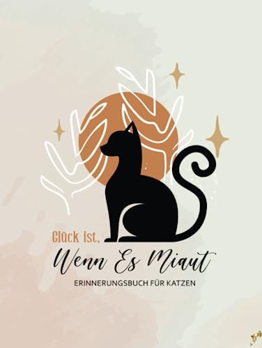 Erinnerungsbuch Katze: Fotoalbum Katzenliebhaber Geschenk zum Ausfüllen für Erinnerungen