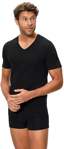 Abanderado Camiseta Manga Corta Cuello Pico termorreguladora Regul'activ x1 | Camiseta Interior, Camiseta Deportiva Para Hombre, Fresca, Ligera, Acelera La Evaporación De La Humedad