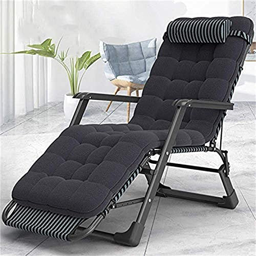 SORVA Outdoor-Loungesessel Zero Gravity Recliner Klappstuhl Outdoor-Gartenstuhl für Erwachsene mit Kissen