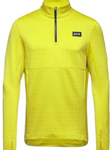 GOREWEAR Everyday Thermo 1/4-Zip Herren, Neon Yellow, L