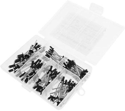 CIYODO 120stücke Teiliges Blindnieten-sortiment Aus Aluminium Verschiedene Nieten Für Heimwerkerprojekte Einfach Zu Montieren Und Langlebig