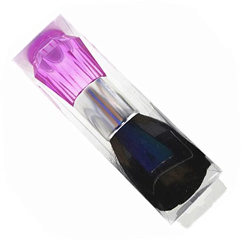 HONMEET Cepillo para Cortar el Pelo Mango de Cristal y Cerdas Suaves, Portátil y Duradero, Adecuado para Limpieza del Cabello en Peluquería para Hombres y Mujeres