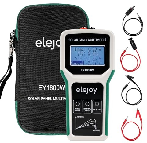 Solarpanel mppt tester 1800W PV messgerät photovoltaik panel multimeter Solarmodul tester optimierer Für die Messung der Leistung von Solarmodulen, nicht höher als DC 20-120V 60A.