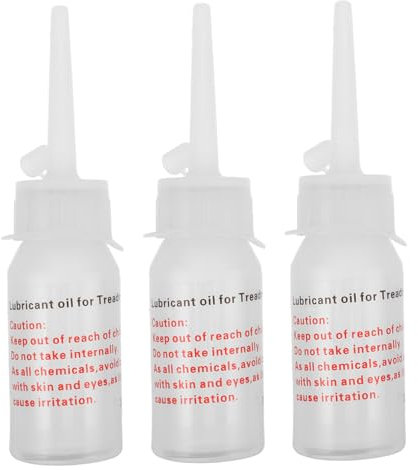 Milisten Laufbandschmiermittel 3 Stück Silikonspray Schmieröl für Laufbänder Wartungsöl Geräuschreduzierend Geeignet für Heim- und Fitnessgeräte