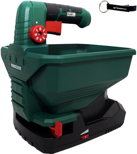 HEADNMORE Bundle Parkside - Spargitore universale a batteria 20 V PUSA 20 (senza batteria) + portachiavi