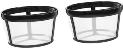 DIYEAH 2 pièces Filtre à Café Réutilisable Panier Nylon pour Machine Tasses Facile à Nettoyer et Compatible Lave Filtration pour Préservé