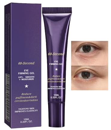 Crema Para El Contorno De Los Ojos Para La Hinchazón,10 ml Gel Hidratante | Crema Hidratante Para El Contorno De Los Ojos | Para Mujeres, Hombres, Adultos, Apagado, Viaje, Hogar Y Rutina Diaria