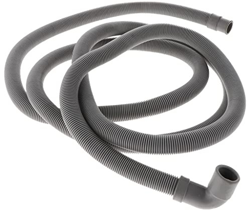 Wswqop Tuyau de Vidange Universel Flexible Coudé pour Lave-linge, 3m