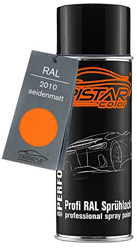 TRISTARcolor RAL 2010 Signalorange Spraydose 400 ml seidenmatt schnelltrocknend