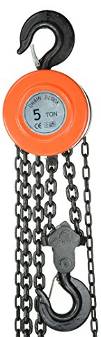 Pro-Lift-Werkzeuge - Polipasto de cadena de 5000 kg, 3 m de altura, carraca, elevación, palanca de tracción, cadena de cadena de mano, 5000 kg, palanca de 5 toneladas