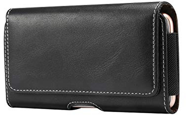 Aopan Funda de Cuero Cinturón Piel Bolsa y Cierre Magnético para Samsung A30s A50s A50 Cubot R15 Quest Nokia 3.2 6.2 7.2 OnePlus 7 UMIDIGI Power S3 A5 A3 Pro F1 Ulefone Note 7 7P