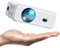 Mini proyector con WiFi y Bluetooth, AMEELA Proyector 1080P para películas, corrección Trapezoidal, Zoom, Cine en casa, proyector portátil Compatible con Memoria TV, USB, HDMI, iOS, Android