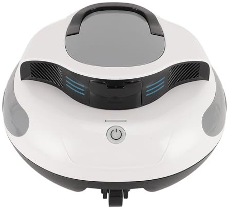 Kabelloser Roboter-Poolreiniger, Selbstparkender, Kabelloser Poolroboter-Staubsauger mit 5000-mAh-Akku, Automatisch Reinigender Roboter-Poolreiniger für Oberirdische Pools Bis zu