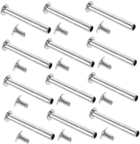 Kit Ripara Ventagli Pieghevoli in Lega di Zinco, 12 Set, 3mm