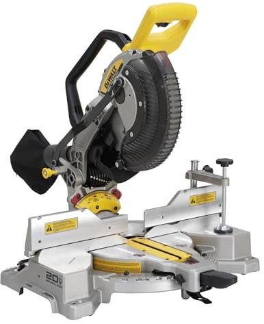 DEWALT 20V MAX XR 10 in. Double Bevel Fixed Miter Saw (Tool Only) (DCS714B)
