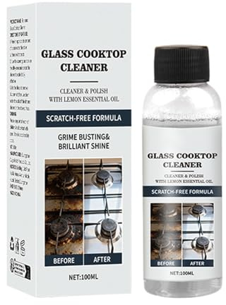 Pulitore Fornelli - 100 ml Pulizia di Olio e Grassi - Detergente per Piano di Cottura | Per Cucina Bagno Griglia Stoviglie Pavimento Piastrelle Fughe Piano Di Lavoro Grasso