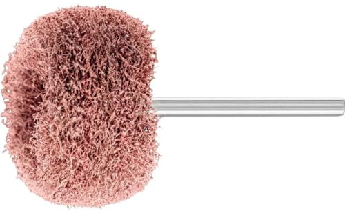 PFERD TOOLS POLINOX Vlies-Schleifstift PNR, 10 Stück | Ø 30x20mm Schaft-Ø 3 mm A180 | 44650332– für Feinschliff und Finish