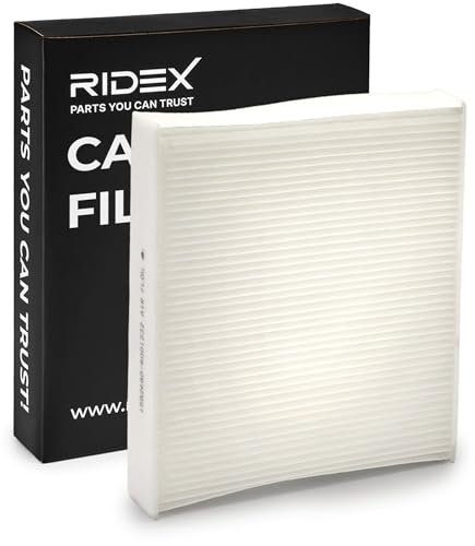 RIDEX 424I0023 Innenraumfilter Pollenfilter Höhe: 34 Breite: 209 Länge: 235 Kompatibel mit FORD Focus II Schrägheck DA, HCP, DP Focus II Kombi DA, FFS, DS FOCUS DAW, DBW Focus C-Max DM2, VOLVO V50 545