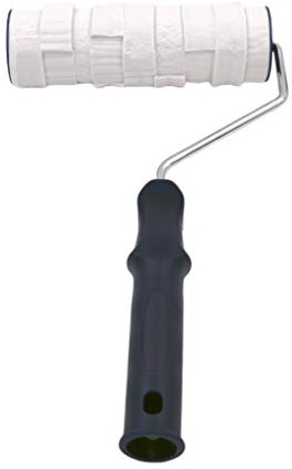 Geprägte Malerei Farbroller Stein Muster Farbwalze Malerwalze Malerrolle Gummi Roller DIY Wanddekoration