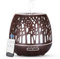Simpeak Diffuseur d'Huiles Essentielles 400ml, Télécommande d'humidificateur Ultrasonique sans BPA avec Lumière LED à Couleurs Variables 3 Minuterie pour la Maison/Yoga/Bureau/Spa - Bois Foncé