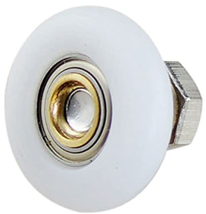 tooloflife Roulettes de rechange pour porte de douche de salle de bain et de cuisine (25 mm)