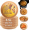 Katbite Air Fryer Liners Disposable, Non-Stick Air Fryer Parchment Paper Liners, Oil-Proof Water-Proof Round Air Fryer Liners for Cooking, Baking (6.5 inch 230pcs)