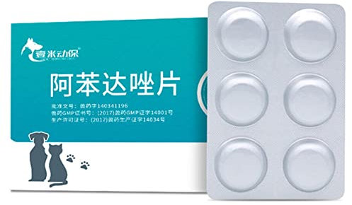 6 Capsules Of Pet Deworming Tablets For Dogs And Cats Internal Worming (Albenda)
