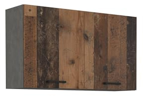 Kuechen-preisbombe Hängeschrank Buffet Küche Mario 100 Küchenzeile Einbauküche Old Wood Matera