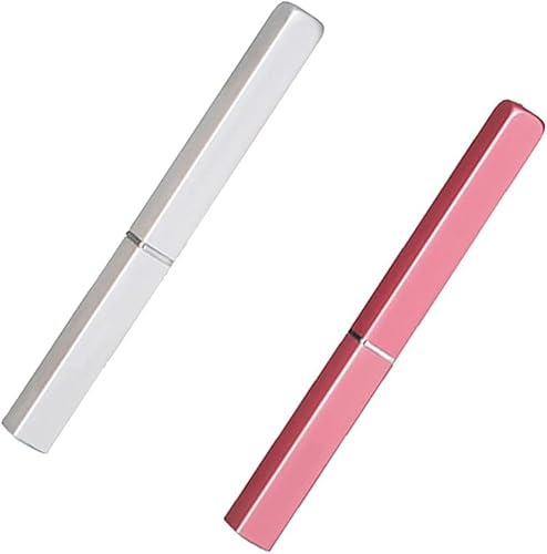 YUEXINYAN Lot de 2 pinceaux de maquillage rétractables pour rouge à lèvres pour femmes et filles