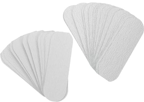 Beatifufu Nachfüllpads aus Schleifpapier Selbstklebend für Fußfeilen 50 Stück und Hornhautentfernung Pediküre Zubehör zur Entfernung Abgestorbener Haut Geeignet für Tägliche Fußpflege