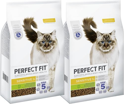 PERFECT FIT™ Katze Beutel Sensitive 1+ mit Truthahn 2 x 7kg