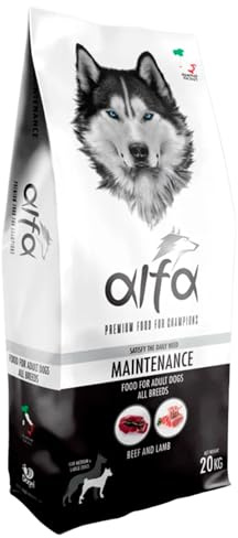 Pet's Garden Crocchette per Cane Alfa Maintenance Alimento Cibo Secco per Cani Adulti di Tutte le Razze Ideale per il Mantenimento Sacco da 20 kg Made in Italy