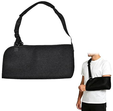 YEDOUALE Cabestrillo Brazo Ajustable Ligero de Malla para Hombro y muñeca, Soporte cómodo con Almohadilla de Espuma, Unisex para Hombres y Mujeres, Ideal para Uso Diario y recuperación