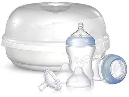 Nuby idvp50 – Microwave Steriliser with 2 Bottles