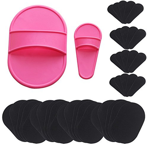 40Pack Exfoliating Hair Removal Pads - Smooth Skin on Legs Arm Face Top Lip